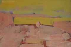Yellow sky, Oil on Canvas, 20cm x 25cm, 2019