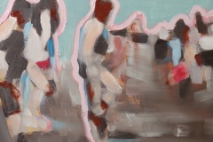Summer friends, Oil on Canvas,  25cm x 30cm, 2019